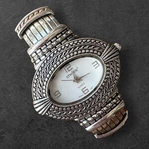 Chico’s Silver Tone Cuff Watch